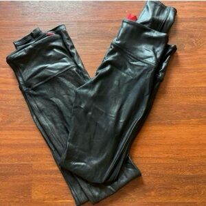 SPANX bundle shimmering comfy casual evening black leggings size S